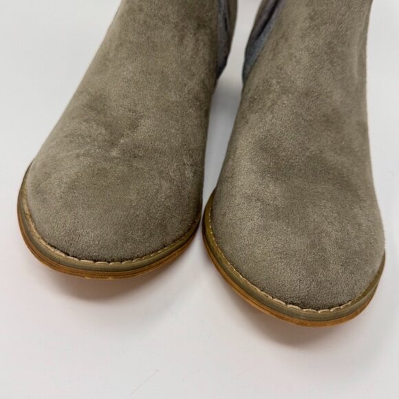 Boutique by Corky's Olive Green Camo Vegan Suede 'Crisp' Bootie   Size 11 NEW - Picture 3 of 13